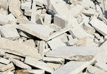 Cięte oporniki kamienne - granitowe